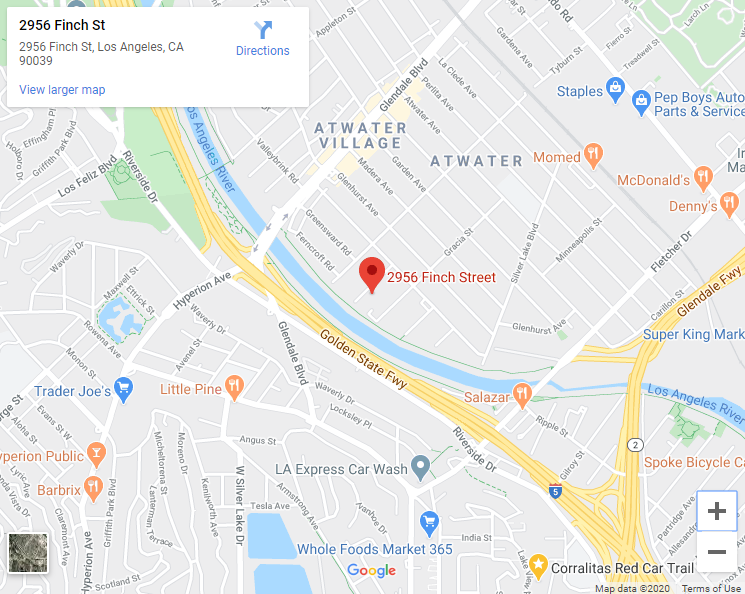 map of finch street
